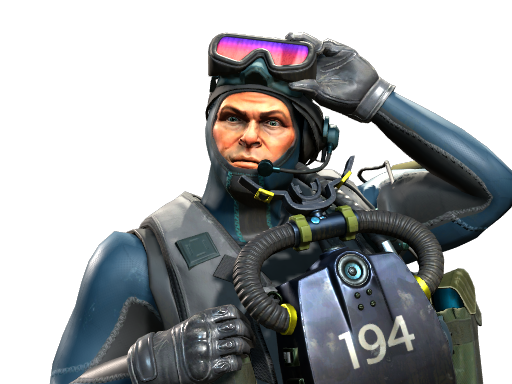 指挥官弗兰克·巴鲁德（湿袜） | 海豹蛙人