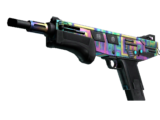 MAG-7(StatTrak™) | 铋晶体 (久经沙场)