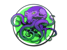 印花 | 骷髅章鱼（有毒）