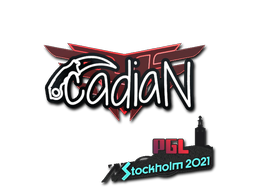 印花 | cadiaN | 2021年斯德哥尔摩锦标赛