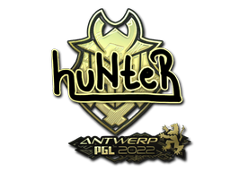 印花 | huNter(金色) | 2022年安特卫普锦标赛