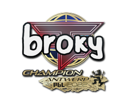 印花 | broky(冠军) | 2022年安特卫普锦标赛