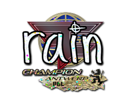 印花 | rain（闪耀，冠军）| 2022年安特卫普锦标赛