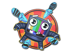 印花 | 挨千刀的电视