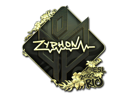 印花 | Zyphon(金色)| 2022年里约热内卢锦标赛