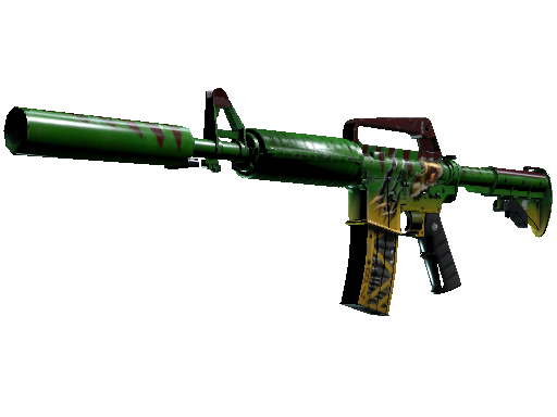 M4A1 消音型 | 隐伏帝王龙 (破损不堪)