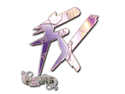 印花 | Fluxo（全息）| 2023年巴黎锦标赛