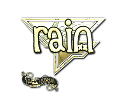 印花 | rain（金色）| 2023年巴黎锦标赛