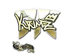 印花 | KRIMZ(金色)| 2023年巴黎锦标赛