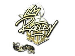 印花 | rallen（金色）| 2023年巴黎锦标赛