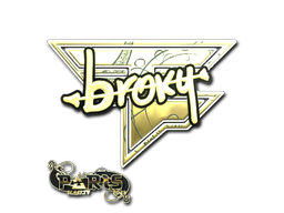 印花 | broky(金色)| 2023年巴黎锦标赛