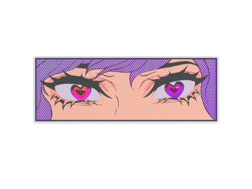 印花 | 含情目（全息）