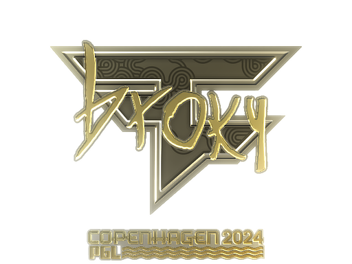 印花 | broky(金色)| 2024年哥本哈根锦标赛