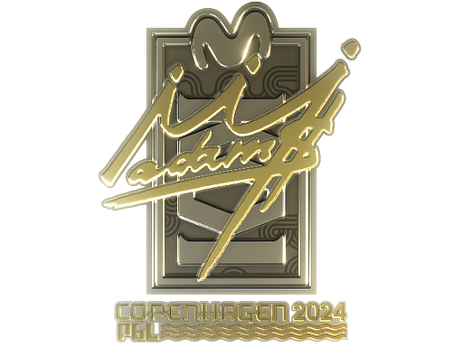 印花 | adamS（金色）| 2024年哥本哈根锦标赛