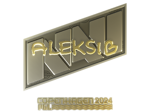 印花 | Aleksib（金色）| 2024年哥本哈根锦标赛