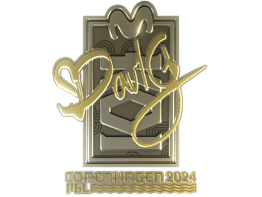 印花 | dav1g（金色）| 2024年哥本哈根锦标赛