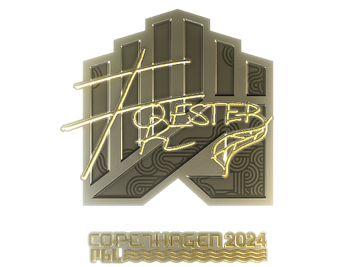 印花 | Forester（金色）| 2024年哥本哈根锦标赛