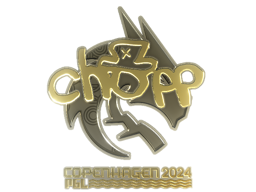 印花 | chopper(金色)| 2024年哥本哈根锦标赛