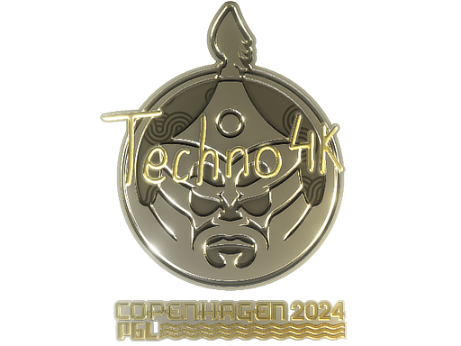 印花 | Techno4K（金色）| 2024年哥本哈根锦标赛