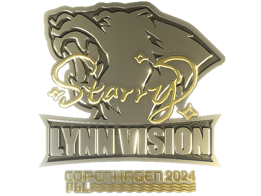 印花 | Starry（金色）| 2024年哥本哈根锦标赛
