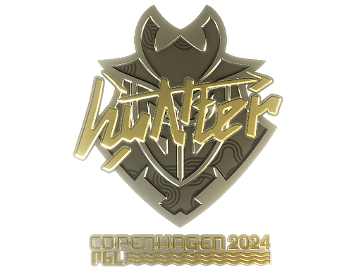 印花 | huNter-(金色)| 2024年哥本哈根锦标赛