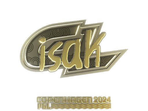 印花 | isak（金色）| 2024年哥本哈根锦标赛