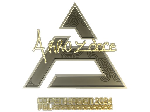 印花 | arrozdoce（金色）| 2024年哥本哈根锦标赛