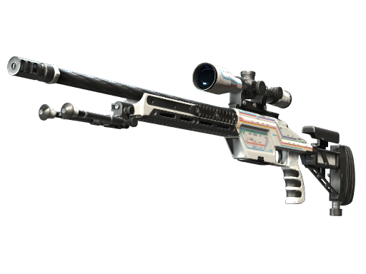 SSG 08（StatTrak™） | 致命站点 (略有磨损)