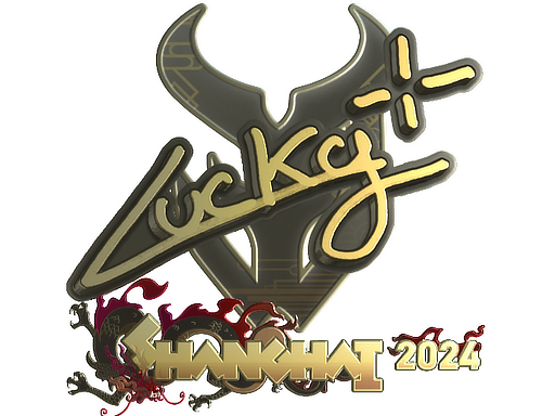 印花 | Lucky(金色)| 2024年上海锦标赛