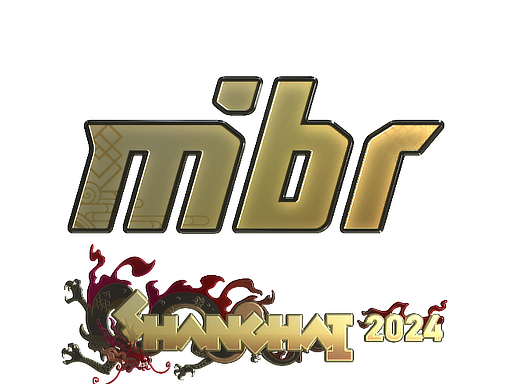 印花 | MIBR（金色）| 2024年上海锦标赛