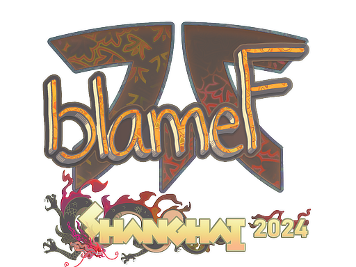 印花 | blameF(全息)| 2024年上海锦标赛