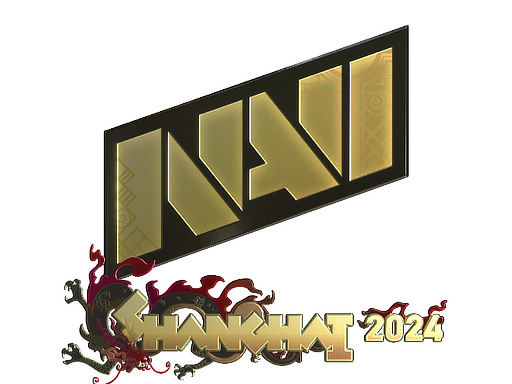 印花 | Natus Vincere（金色）| 2024年上海锦标赛