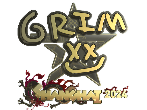 印花 | Grim(金色)| 2024年上海锦标赛