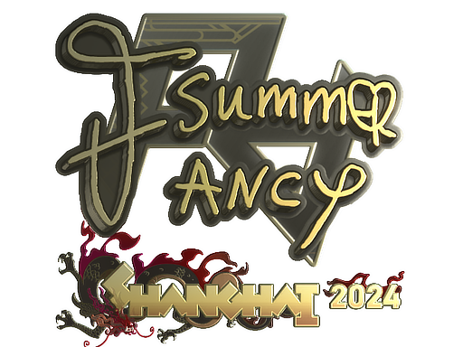 印花 | Summer（金色）| 2024年上海锦标赛