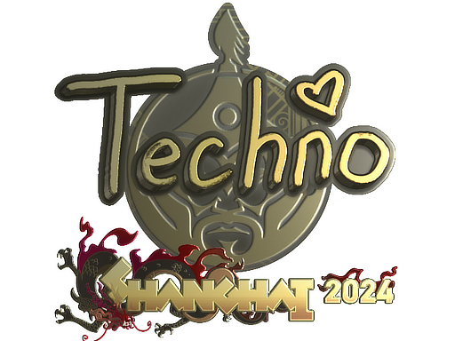 印花 | Techno4K（金色）| 2024年上海锦标赛