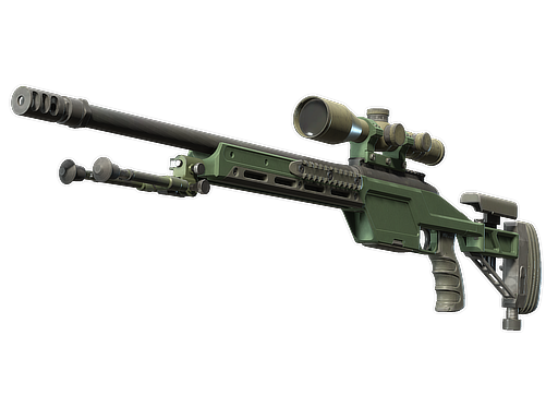 SSG 08 | 绿陶 (久经沙场)