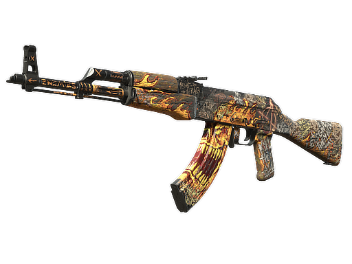 AK-47（StatTrak™） | 灼心怒焰 (久经沙场)