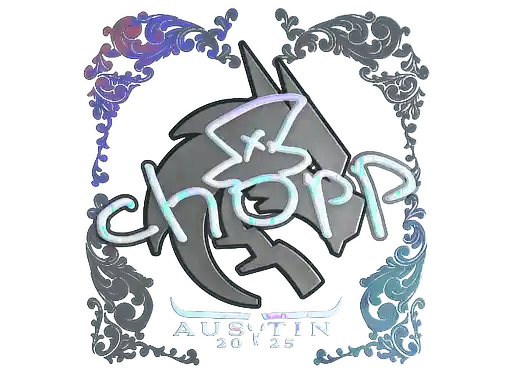 印花 | chopper(全息)| 2025年奥斯汀锦标赛