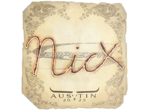印花 | nicx | 2025年奥斯汀锦标赛