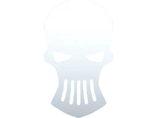 印花 | 银色颅骨