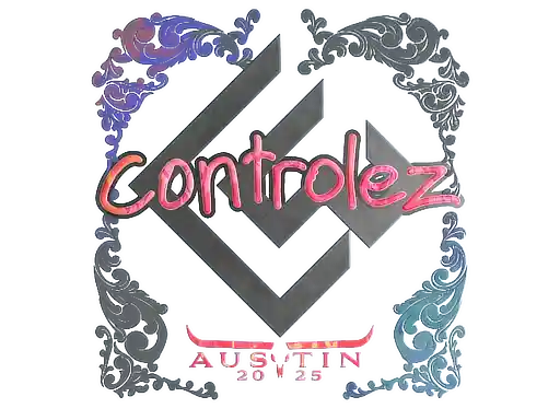 印花 | controlez（全息）| 2025年奥斯汀锦标赛
