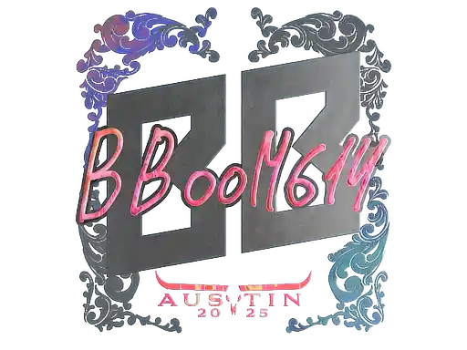 印花 | Boombl4（全息）| 2025年奥斯汀锦标赛