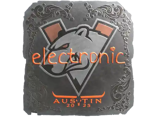 印花 | electronic（闪亮）| 2025年奥斯汀锦标赛