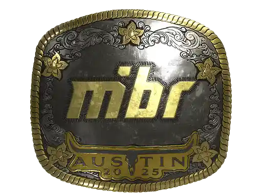 印花 | MIBR(金色)| 2025年奥斯汀锦标赛