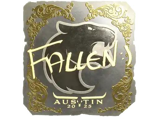 印花 | FalleN（金色）| 2025年奥斯汀锦标赛