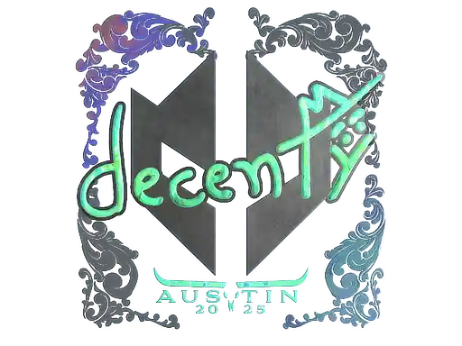 印花 | decenty（全息）| 2025年奥斯汀锦标赛