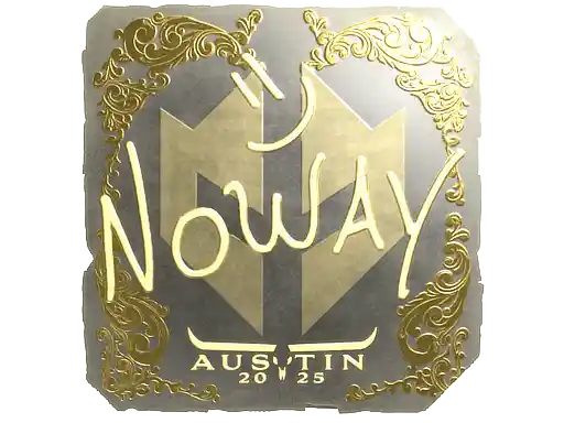 印花 | noway(金色)| 2025年奥斯汀锦标赛