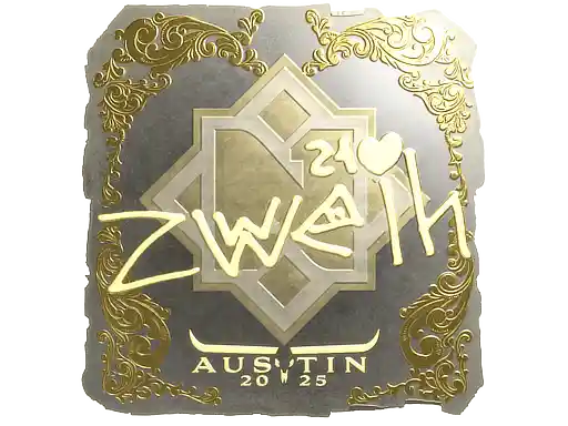 印花 | zweih(金色)| 2025年奥斯汀锦标赛