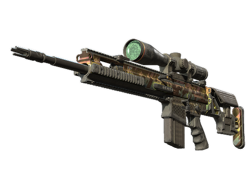 SCAR-20（StatTrak™） | 牢笼 (战痕累累)