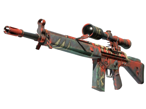 G3SG1（StatTrak™） | 行刑者 (略有磨损)